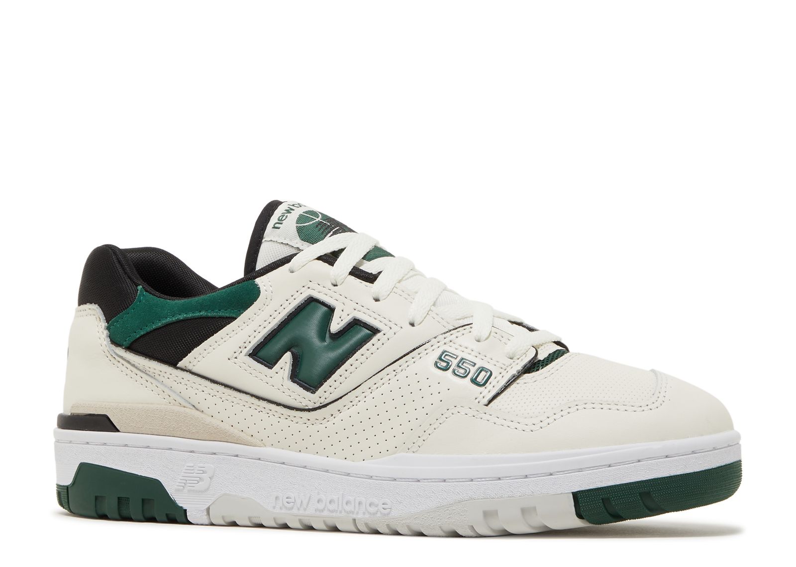 New Balance 550 - Sea Salt Pine Green