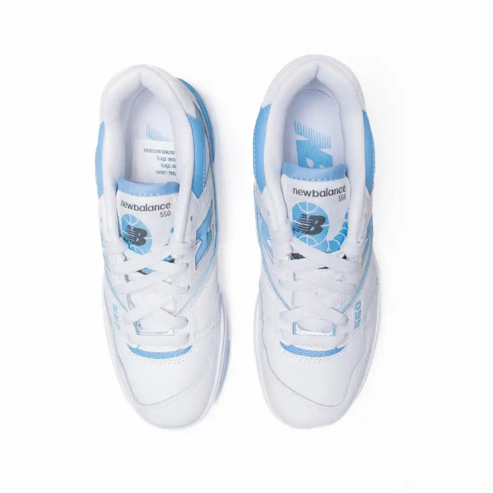 New Balance 550 -  White Dusk Blue