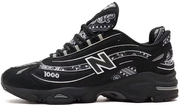 ATMOS X NEW BALANCE 1000 - BLACK WHITE